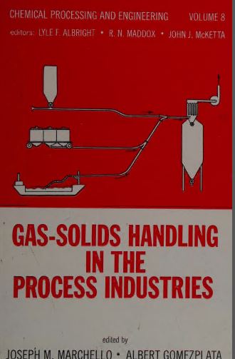 Gas-solids Handling in the Process Industries - Scanned Pdf with Ocr